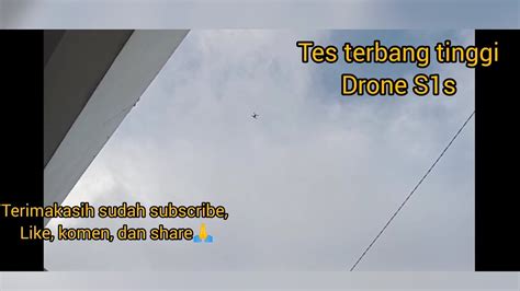 Tes Terbang Drone S1s LenkaDrone YouTube