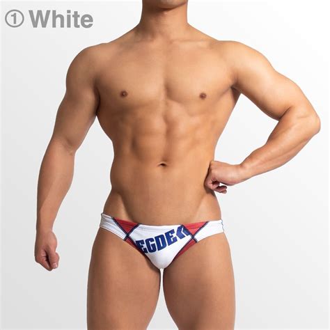 Egde Lwx Super Low Rise Bikini Swimming Truck White Men S Fashion