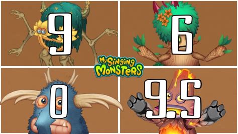 Rating Amber Island Monsters My Singing Monsters Youtube