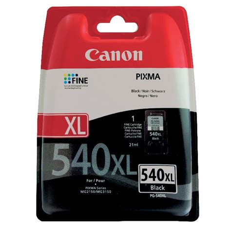 Canon PG-540 XLBlack Ink Cartridge - High Capacity 5222B004