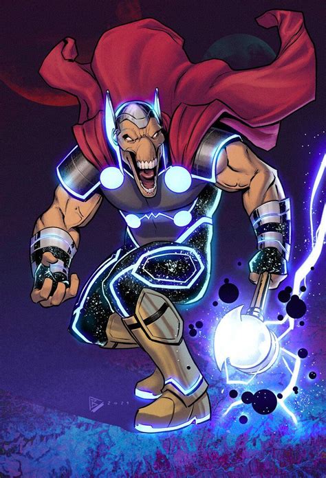 Artstation Beta Ray Bill Cosmic Facundo Moyano Beta Ray Bill