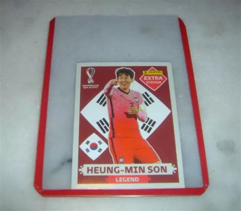 Panini Extra Sticker Qatar Heung Min Son South Korea Legend