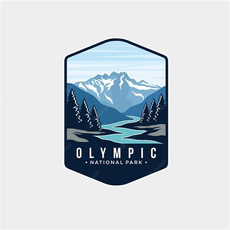 Premium Vector | Olympic logo badge vintage illustration design