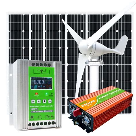 Buy 1100W Wind Turbines 12V 600Watt Wind Turbine Generator 100W Solar