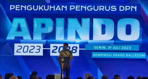 Jokowi Minta Pengusaha Dukung Hilirisasi Indonesia Jadi Negara Maju