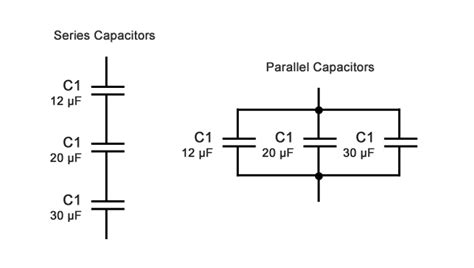 Wiring Capacitors In Series