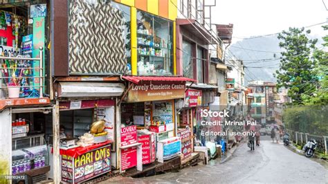 Mussoorie The Mall Road Stock Photo Download Image Now Architecture