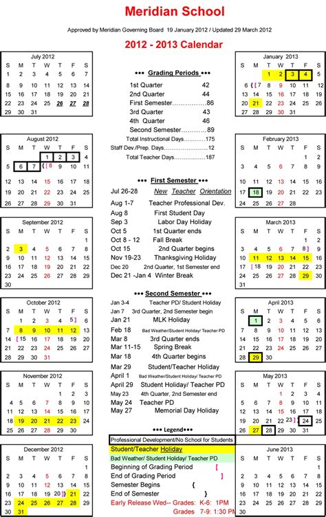 Washoe County School District Calendar | Qualads