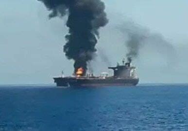 Inggris Yakin Iran Menyerang Kapal Tanker Israel EGINDO