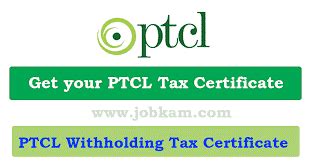 PTCL Tax Certificate 2022 – How to Get PTCL Withholding Tax Certificate ...