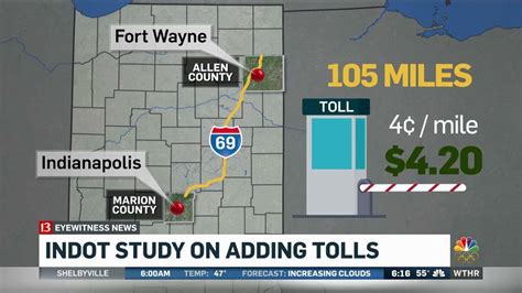 How Much Would You Pay On New Indiana Toll Roads