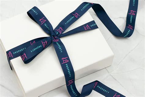 Custom Printed Ribbons for Personalized Gifts | Gift Packaging Australia