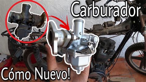 Como LIMPIAR Un CARBURADOR De MOTO YouTube