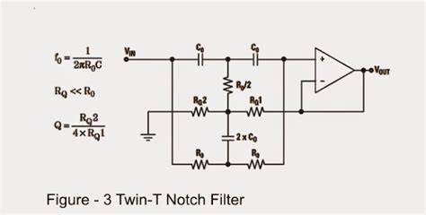 High Q Notch Filter Circuit Diagram