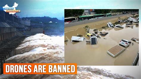 Shaanxi Floods Bridges Destroyed Dead Over Missing Three