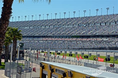 The 40000 New Seats Going Into Turn 1 As Seen From Infield At Daytona 500