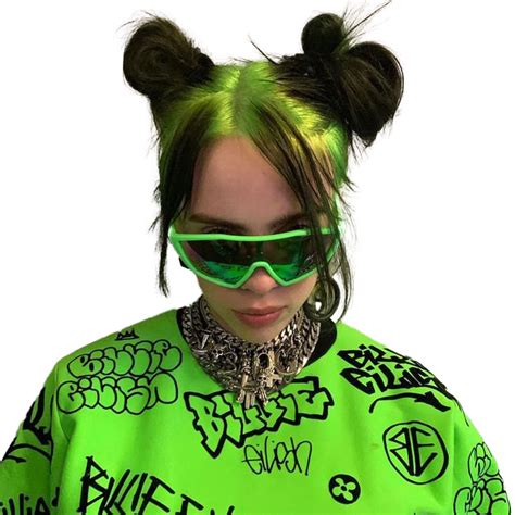Singer Billie Eilish, Influencer, Trendsetter, Songwriter, Musician PNG