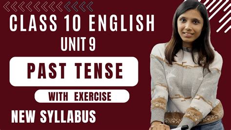 Past Tense In English Grammar Class English In Nepali Unit