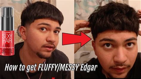 How To Get Fluffy Messy Hair Tutorial Youtube