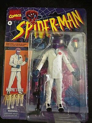 Hasbro Marvel Legends Series Marvel S Rose Spider Man Legends 6 Inch