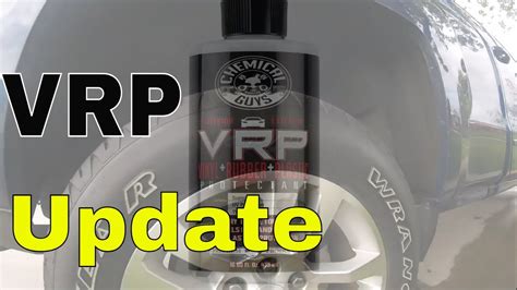 Chemical Guys Vrp Super Shine Dressing Durability Results Discussing Youtube