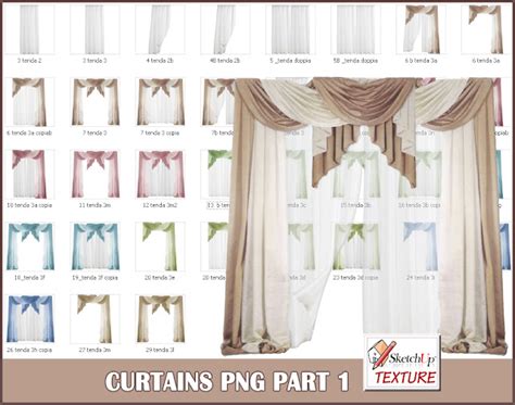 sketchup texture search results  curtains