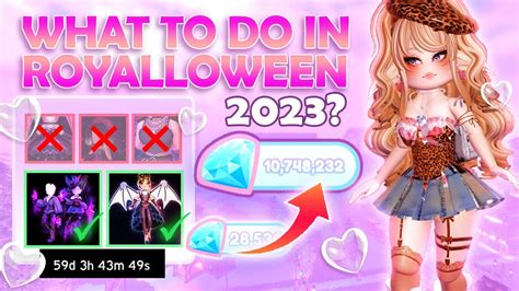 What You Need To Do In Royalloween 2023 🎃 Royale High Update Tips Youtube