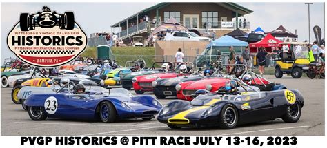 2023 PVGP Historics At Pitt Race