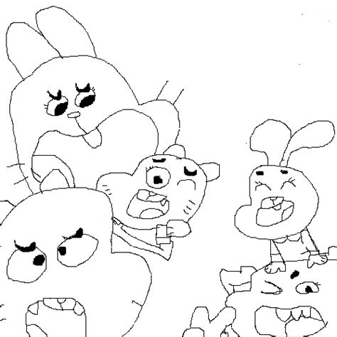 Pixilart The Wattersons Base By Selbi