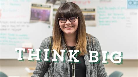 Meet The Big Thinkers Of Delta College Jessica Sierocki Youtube