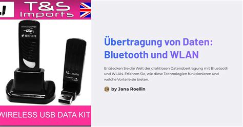 Bertragung Von Daten Bluetooth Und Wlan