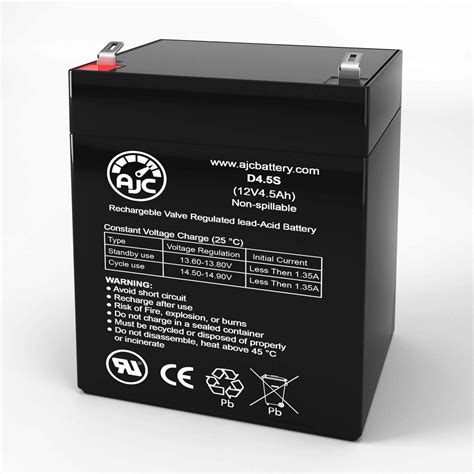 Ajc 12v 4ah Sealed Lead Acid Agm Vrla Battery Buyclerk