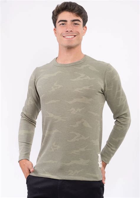 Remera Grafton Wafle Camuflado JC Moda Tienda Online