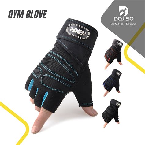 Jual Gym Gloves Ghr Sarung Tangan Olahraga Training Bodybuilding