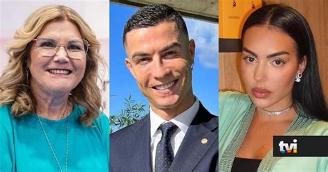 Dolores Aveiro Deixa Mensagem Emotiva A Cristiano Ronaldo E A Georgina