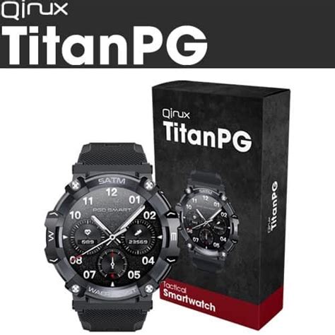 Qinux TitanPG el smartwatch militar reseñas y opiniones