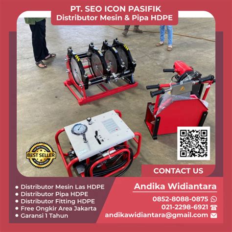 Jual Mesin Las Pipa Hdpe Manual Shds Ukuran Inch Clamps