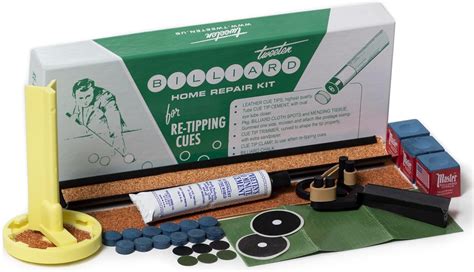 Amazon Tweeten Billiard Home Repair Kit For Re Tipping Pool Cues