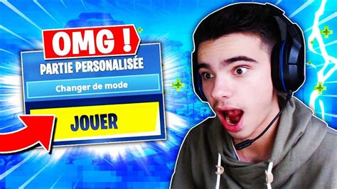 Live Fortnite Viens Jouer En Partie Personnalisee Sur Fortnite