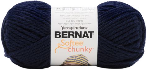 Bernat Softee Chunky Yarn Navy Night Michaels