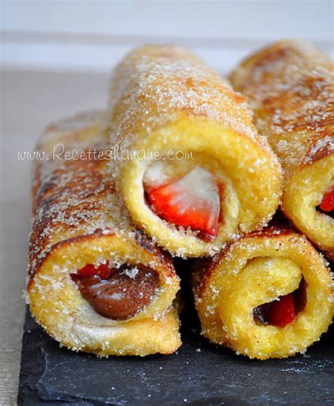 Pain Perdu Roulé French Toast Roll Ups