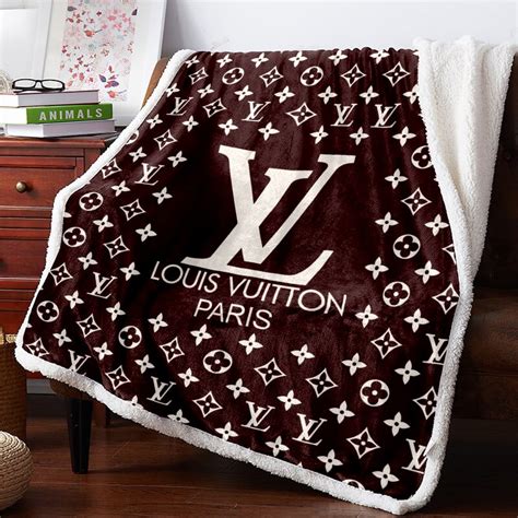 Brown Dark Louis Vuitton Blanket Rosamiss Store My Luxurious Home