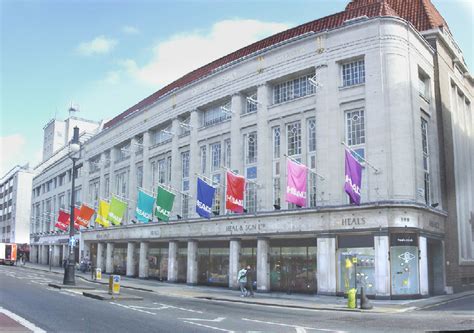 Heal’s furniture store on London’s Tottenham Court Road