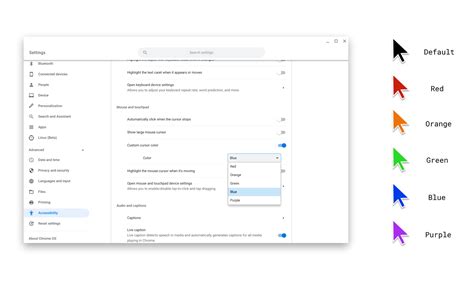 Change cursor color chromebook - austinqlero