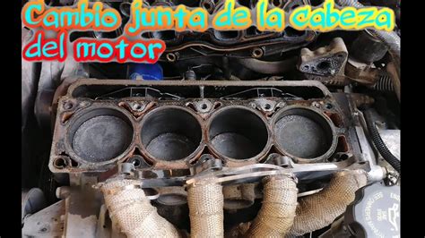 Como Cambiar La Junta De La Cabeza Del Motor Tapa De Cilindros YouTube