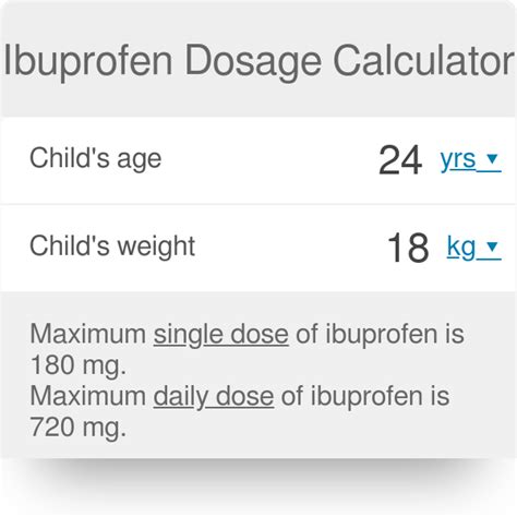 Weight Ibuprofen Dosage Chart For Adults - Herbs and Food Recipes