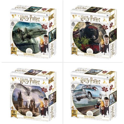 Harry Potter Super D Puzzle Pieces Assorted Big W