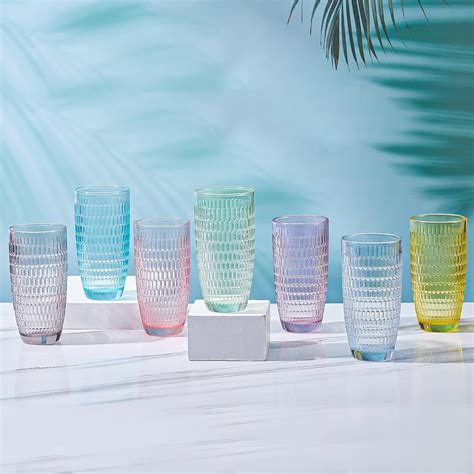 Creativeland Highball Juego De Vasos De Bebida Rom Nticos De