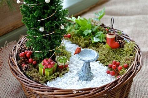 Christmas Fairy Garden Winter Fairy Garden Christmas Fairy