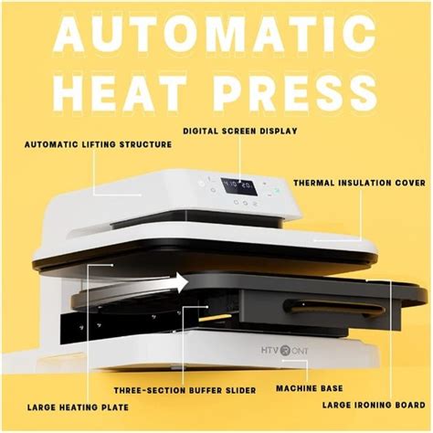 Htvront Auto Heat Press Machine X